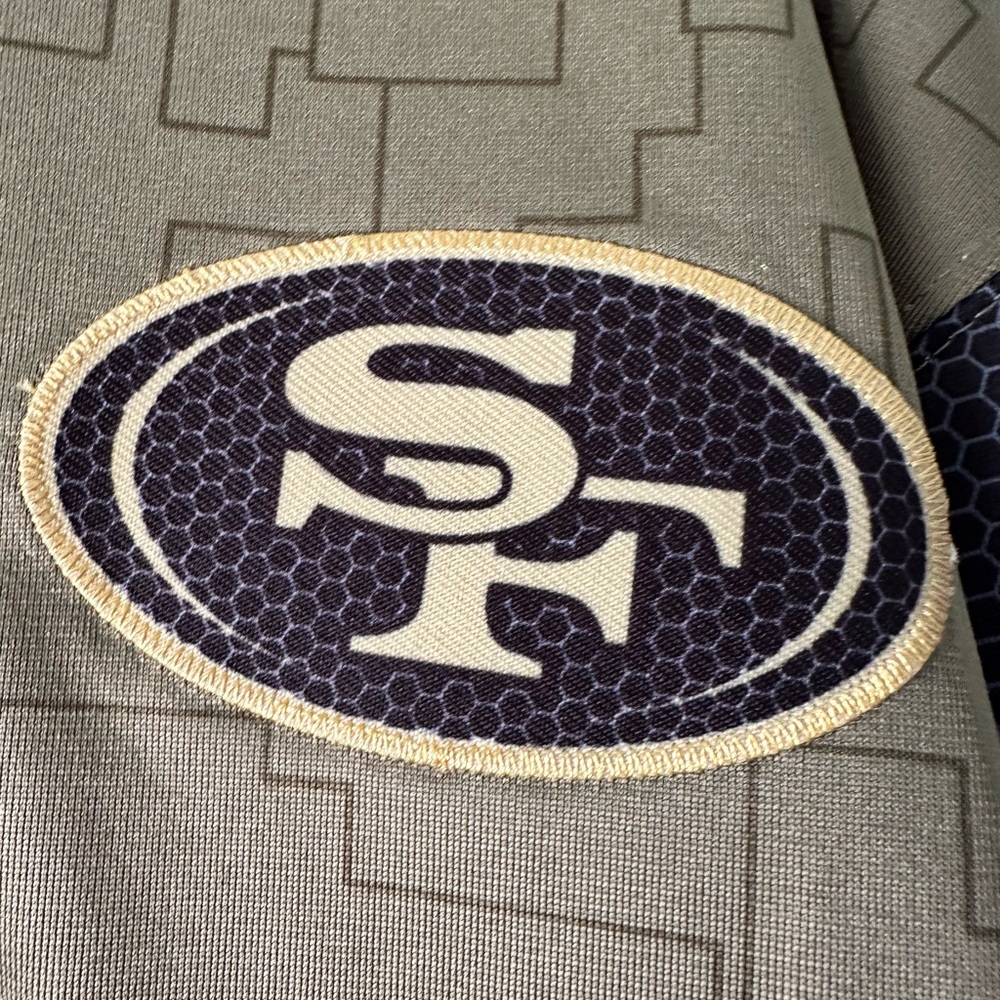 Nike San Francisco 49ers Mohamed Sanu #19 Salute Jersey XXL NWOT - Picture 5 of 12